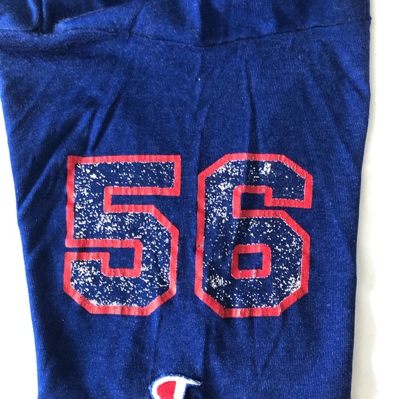 Vintage Champion NY Giants V-Neck Jersey XL- RARE! - Picture 2 of 5